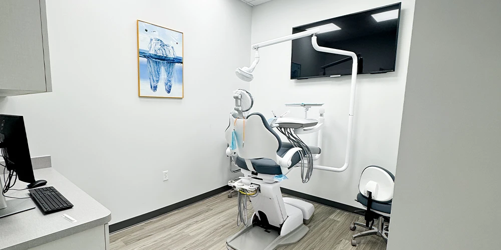 Dental Exam Iceberg Room At Double Tree Dentistry